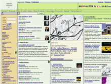 Tablet Screenshot of espanol.agonia.net